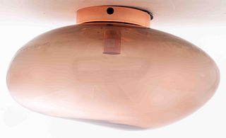 Tom Dixon Copper-Tone Melt Flush Mount Light
