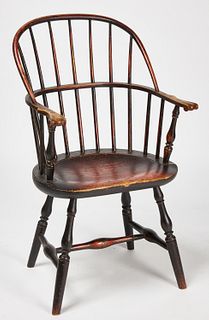 Knuckle Arm Windsor Chair