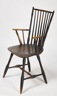 Rod Back Windsor Arm Chair