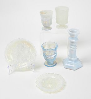 Lot of Six Glassware Items