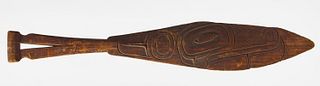 Northwest Coast Native Carved Paddle