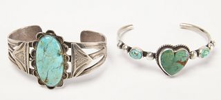 Two Vintage Navajo Bracelets