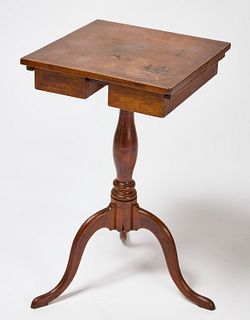 Candlestand Sewing Table with Two Drawers