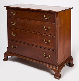 Four Drawer Connecticut Chippendale Chest