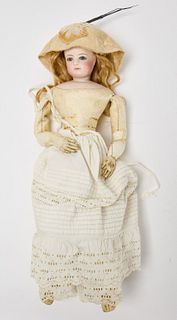 Early Porcelain Head Doll