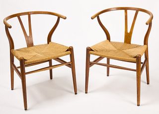 Pair Hans Wegner Chairs