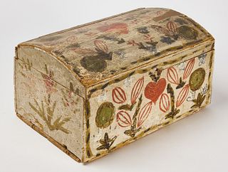 Paint-Decorated Bride's Box