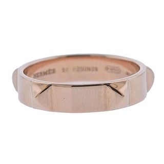 Hermes 18k Gold Band Ring