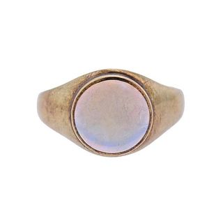 Antique 14k Gold Opal Ring