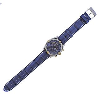 Breitling Chronomat Vitesse Blue Dial  Watch B13050.1