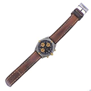 Breitling Chronomat Two Tone Chronograph Watch 81950