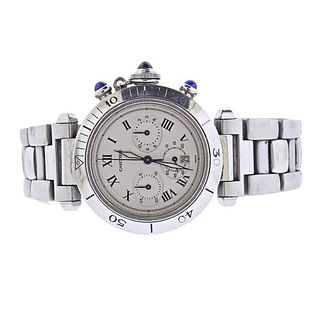 Cartier Pasha Seatimer Chronograph Watch 1050