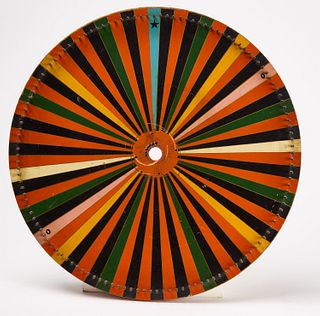 Graphic Painted Game Wheel