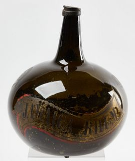 Early Blown Glass Master Apothecary Bottle