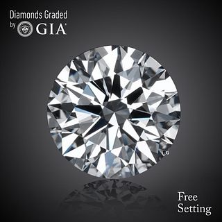 1.51 ct, G/VVS2, Round cut GIA Graded Diamond. Appraised Value: $52,700 