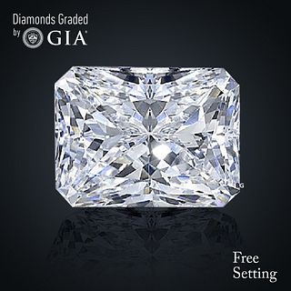 5.01 ct, E/VS1, Radiant cut GIA Graded Diamond. Appraised Value: $701,400 