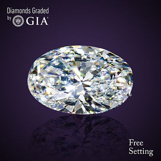 1.51 ct, D/VS1, Oval cut GIA Graded Diamond. Appraised Value: $46,300 