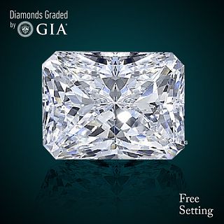 4.18 ct, F/VS2, Radiant cut GIA Graded Diamond. Appraised Value: $329,100 