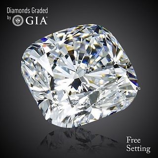 2.41 ct, F/IF, Cushion cut GIA Graded Diamond. Appraised Value: $111,100 