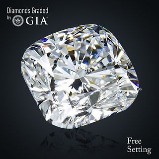 1.52 ct, H/VVS1, Cushion cut GIA Graded Diamond. Appraised Value: $35,300 