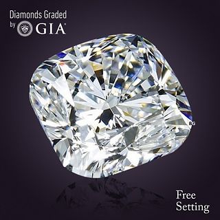 1.51 ct, D/VVS2, Cushion cut GIA Graded Diamond. Appraised Value: $51,000 