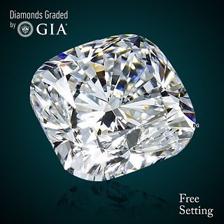 2.16 ct, E/FL, Cushion cut GIA Graded Diamond. Appraised Value: $111,700 
