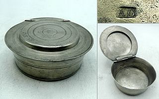 Pewter Soap Dish by Griswold