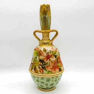 Doulton Lambeth Carrara Ware Vase, Floral