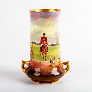 Royal Doulton Joseph Hancock Vase, Huntsman