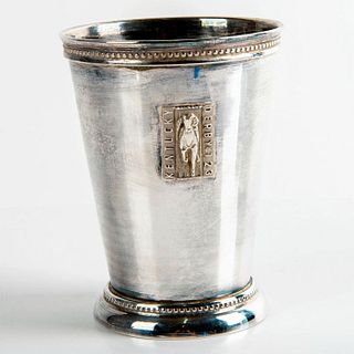 Vintage Kentucky Derby 123 Silver Julep Cup