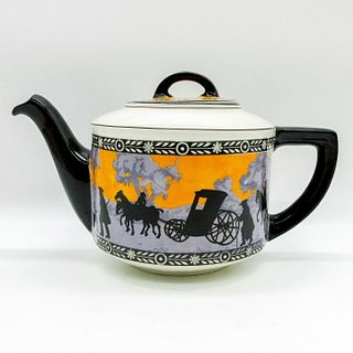 Royal Doulton Teapot, Coaching Scene