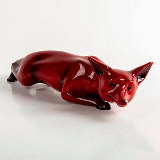 Royal Doulton Flambe Figurine, Fox Stalking HN147A