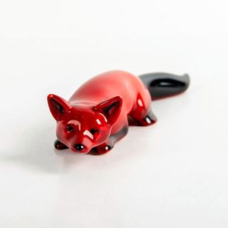 Royal Doulton Flambe Figurine, Fox Stalking HN147A-1