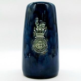 Royal Doulton Stoneware, Doulton Mark Blue Vase