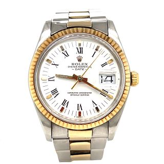 ROLEX Two Tone Date WatchÂ 
