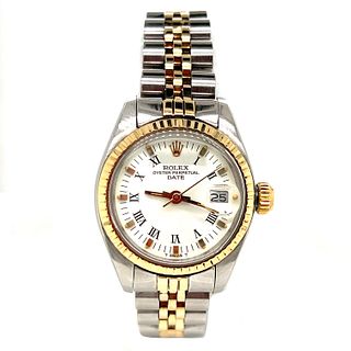 ROLEX Two Tone Date WatchÂ 