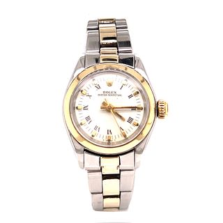 ROLEX Two Tone No Date WatchÂ 