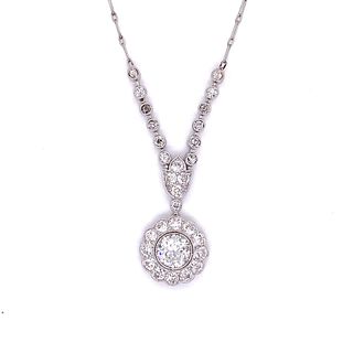 Art Deco 2.65 Ct. Diamond Necklace
