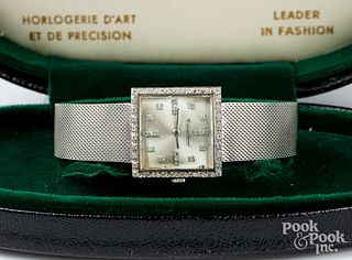 Lucien Piccard 14K gold wristwatch
