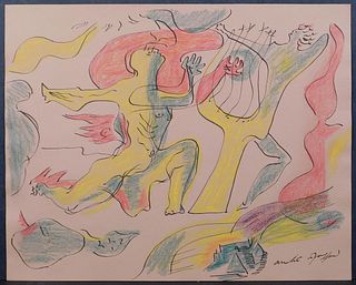 Andre Masson, Manner of/ Attributed: Surreal Figures