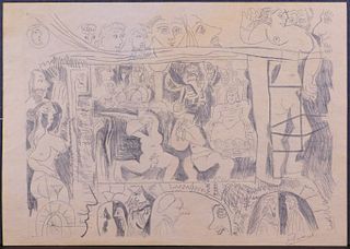 Pablo Picasso, Manner of: Theater of Actors
