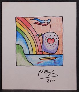 Peter Max, Manner of: Rainbow Ship