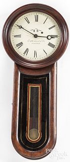 E. Howard & Co. Boston mahogany wall clock