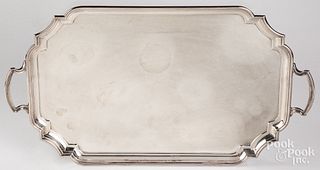 Large Barker Brother Silver Limited sterling tray