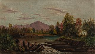 American School, 19th Century, View of Mount Wachusett