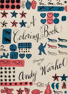 After Andy Warhol (American, 1928-1987), A Coloring Book Drawings by Andy Warhol