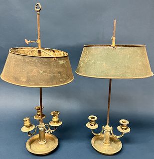 Two Bouillotte Lamps