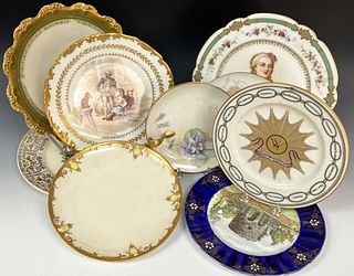 Assorted Porcelain Plates