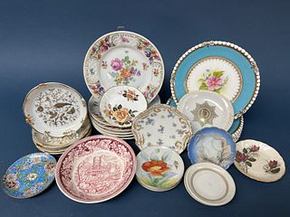 Porcelain Cup and Toddy Plates