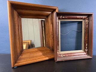 Antique Mirror and Frame